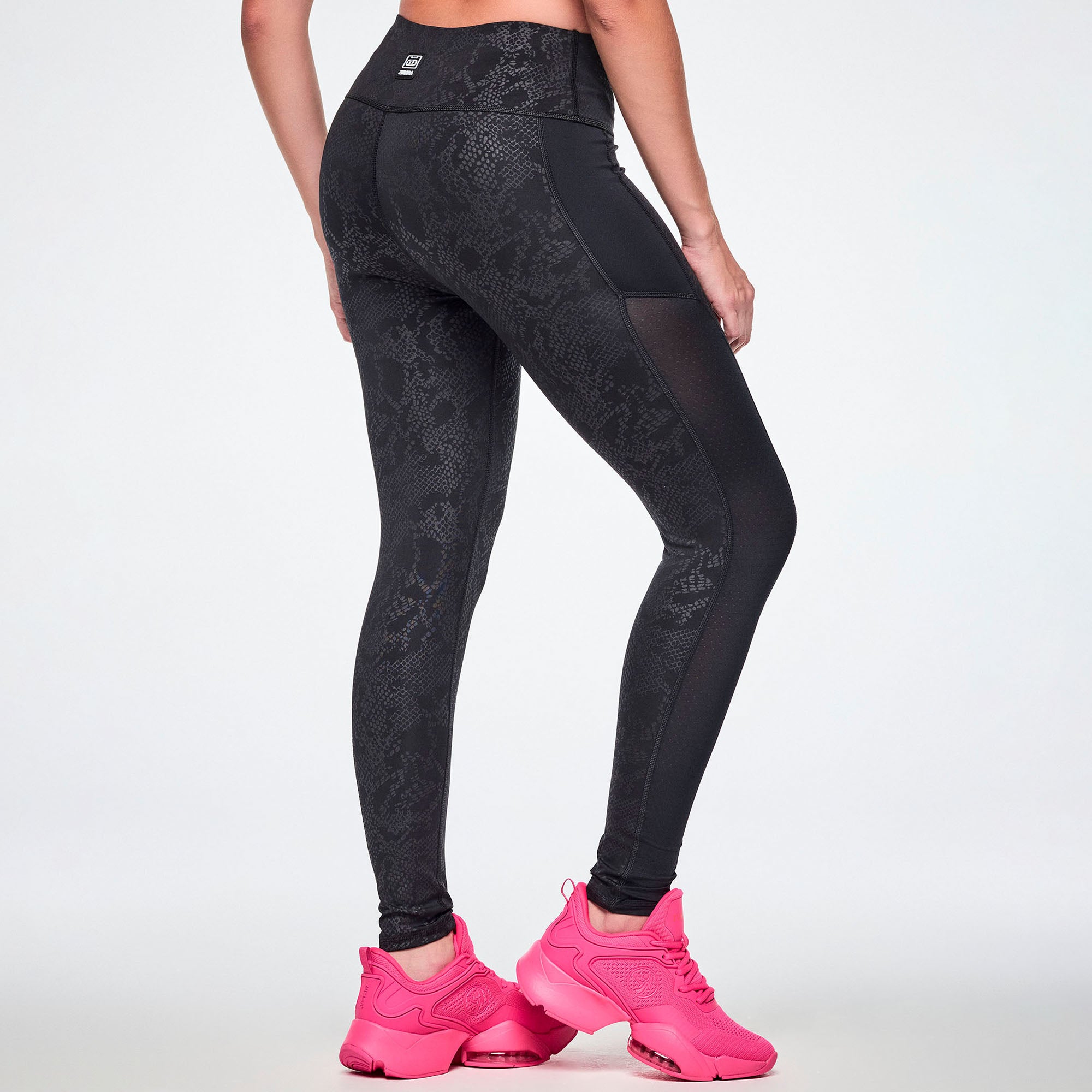 Rock ‘n’ Roll High Waisted Ankle Leggings With