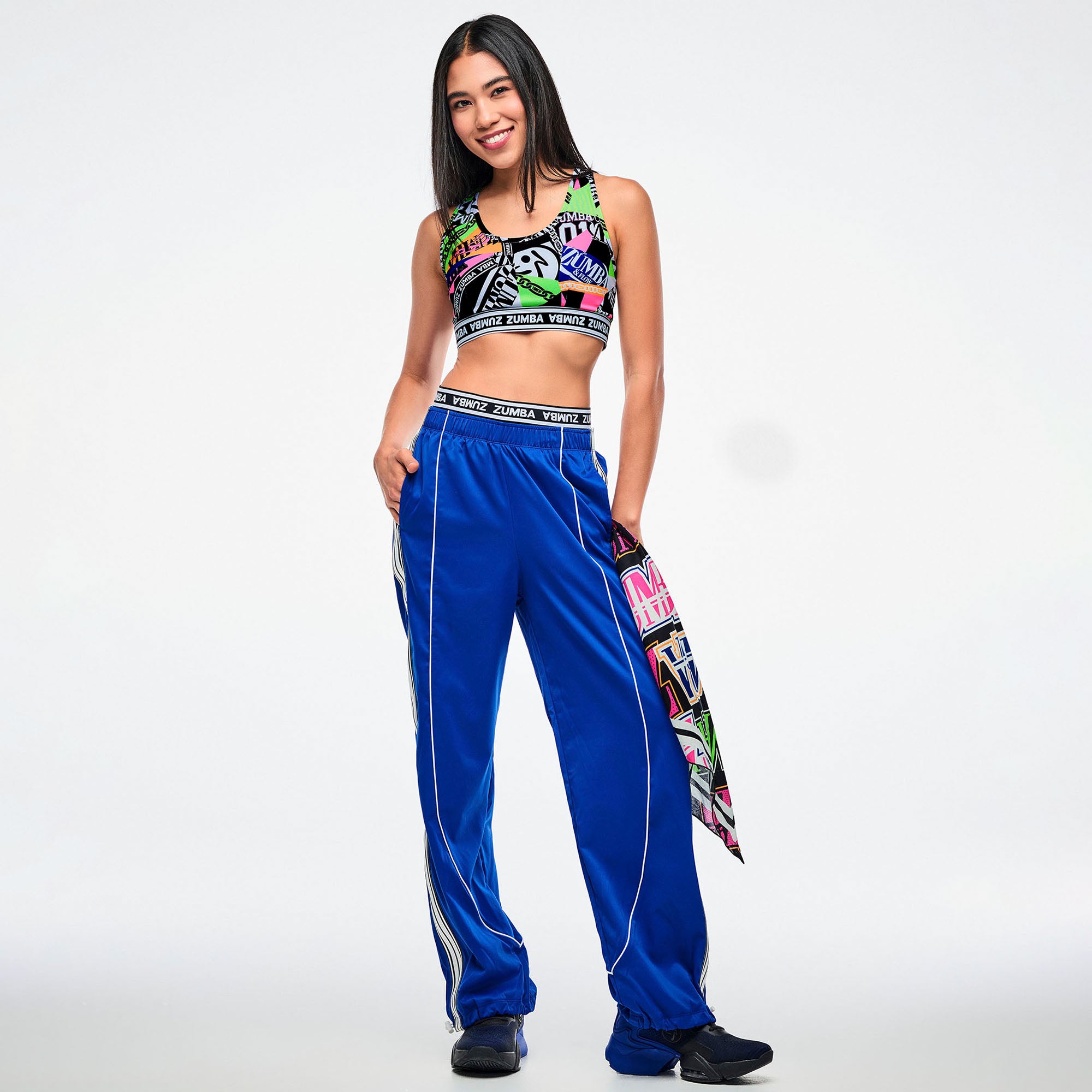Dale-Z Double Waisted Slouch Woven Pants