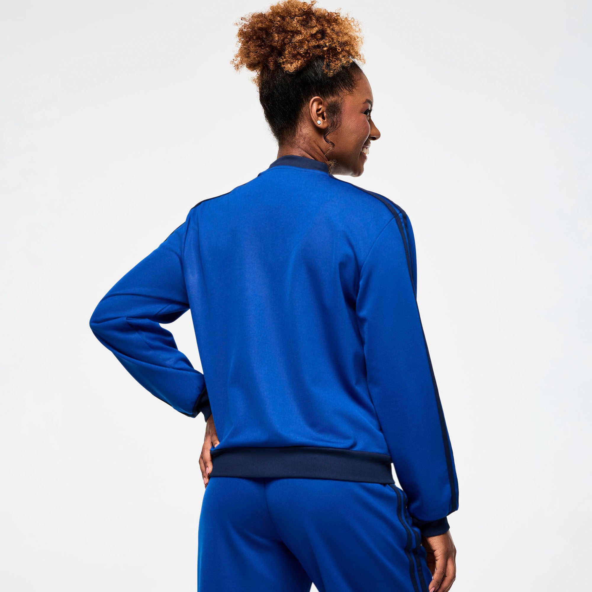 Victory Track Jacket BLUE ג'קט  זומבה