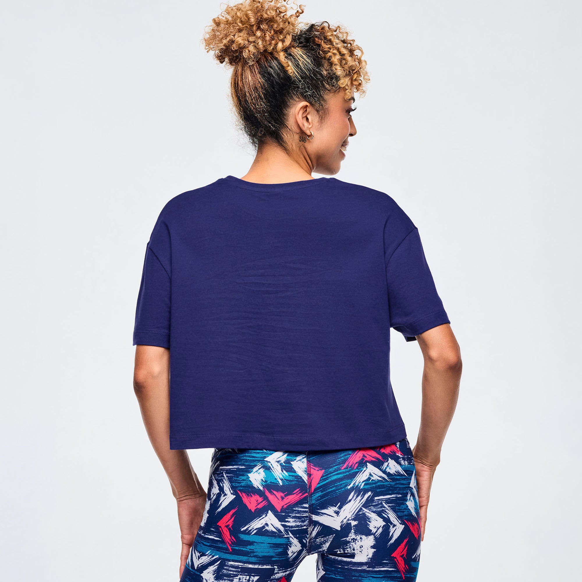 Apres Zumba Crew Neck Crop Top חולצת זומבה