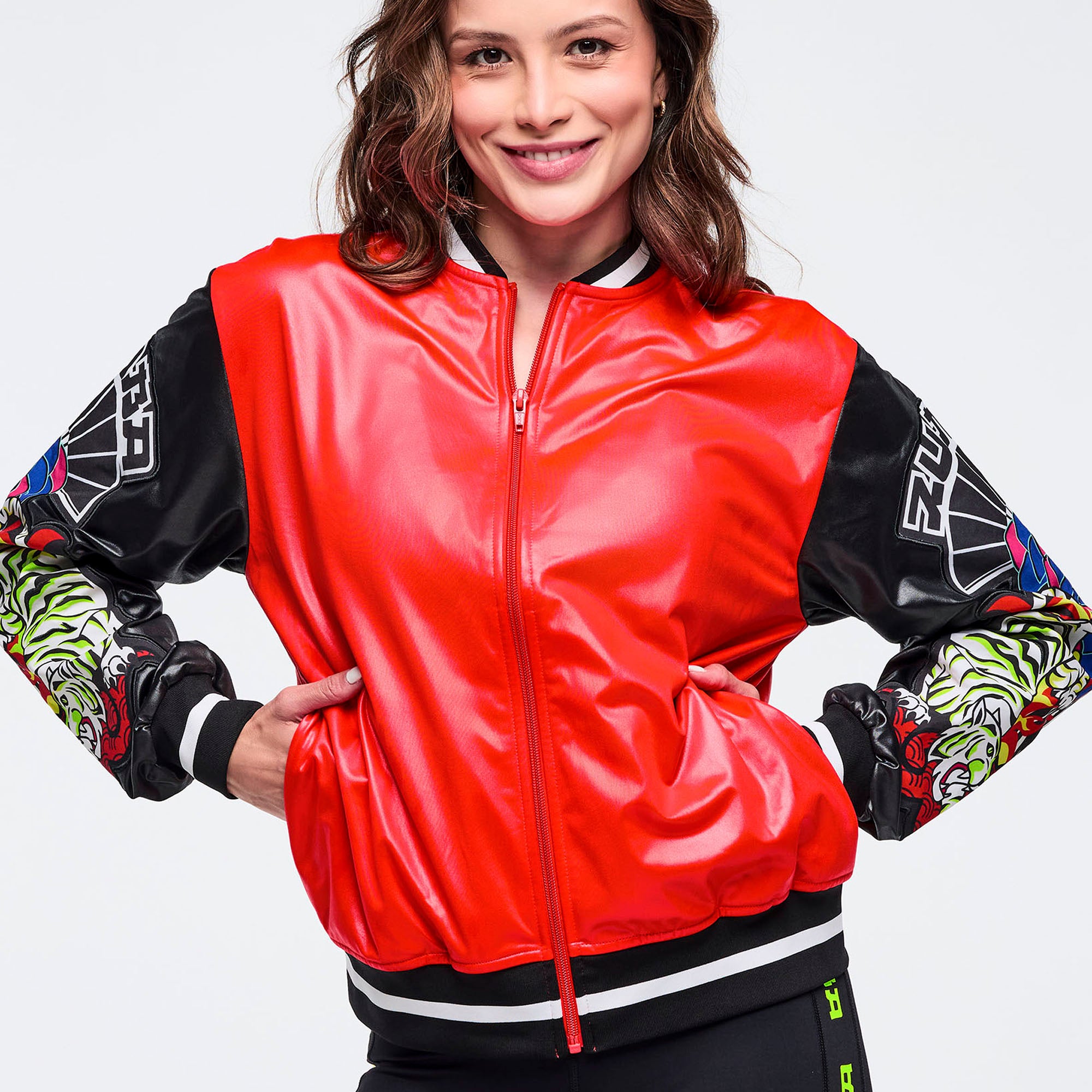 Eastern Flavor Bomber Jacket- עליונית זומבה