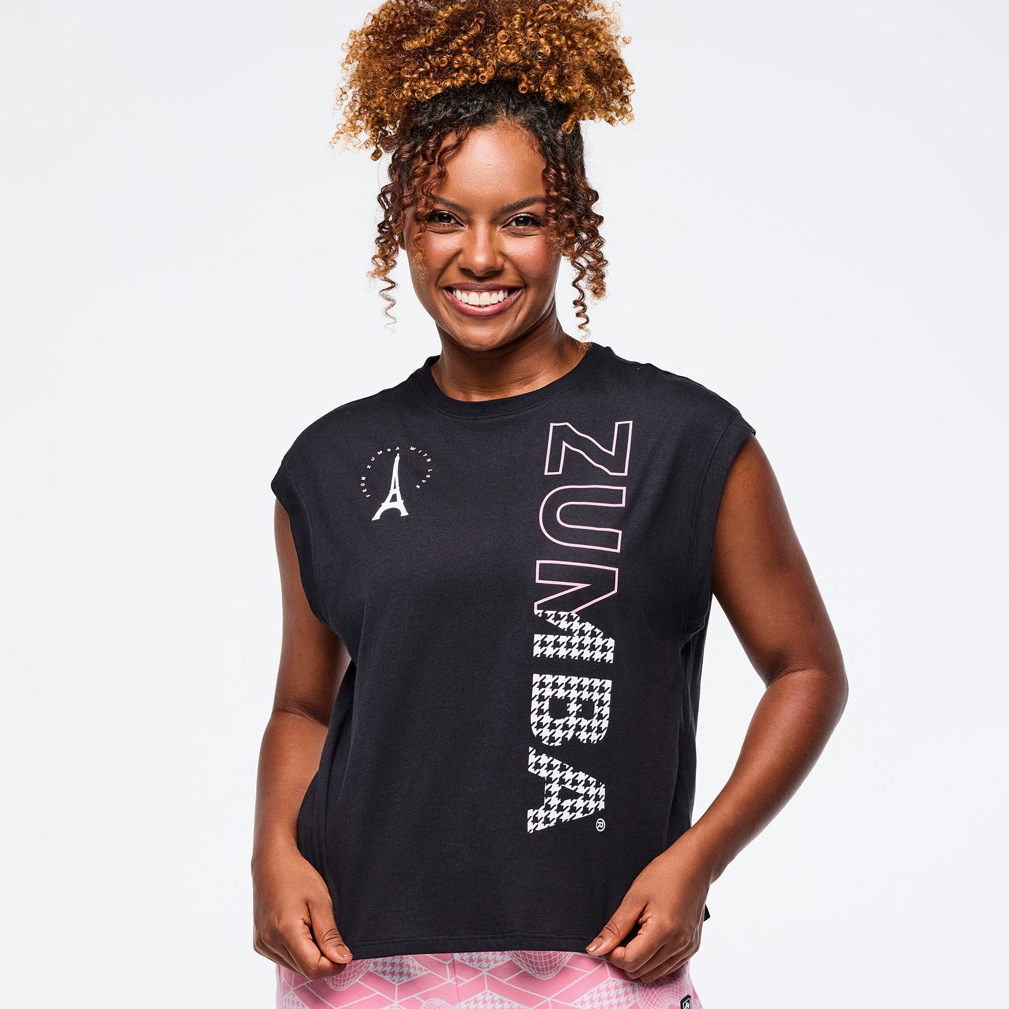 גופיית זומבה Zumba Amour Loose Tank