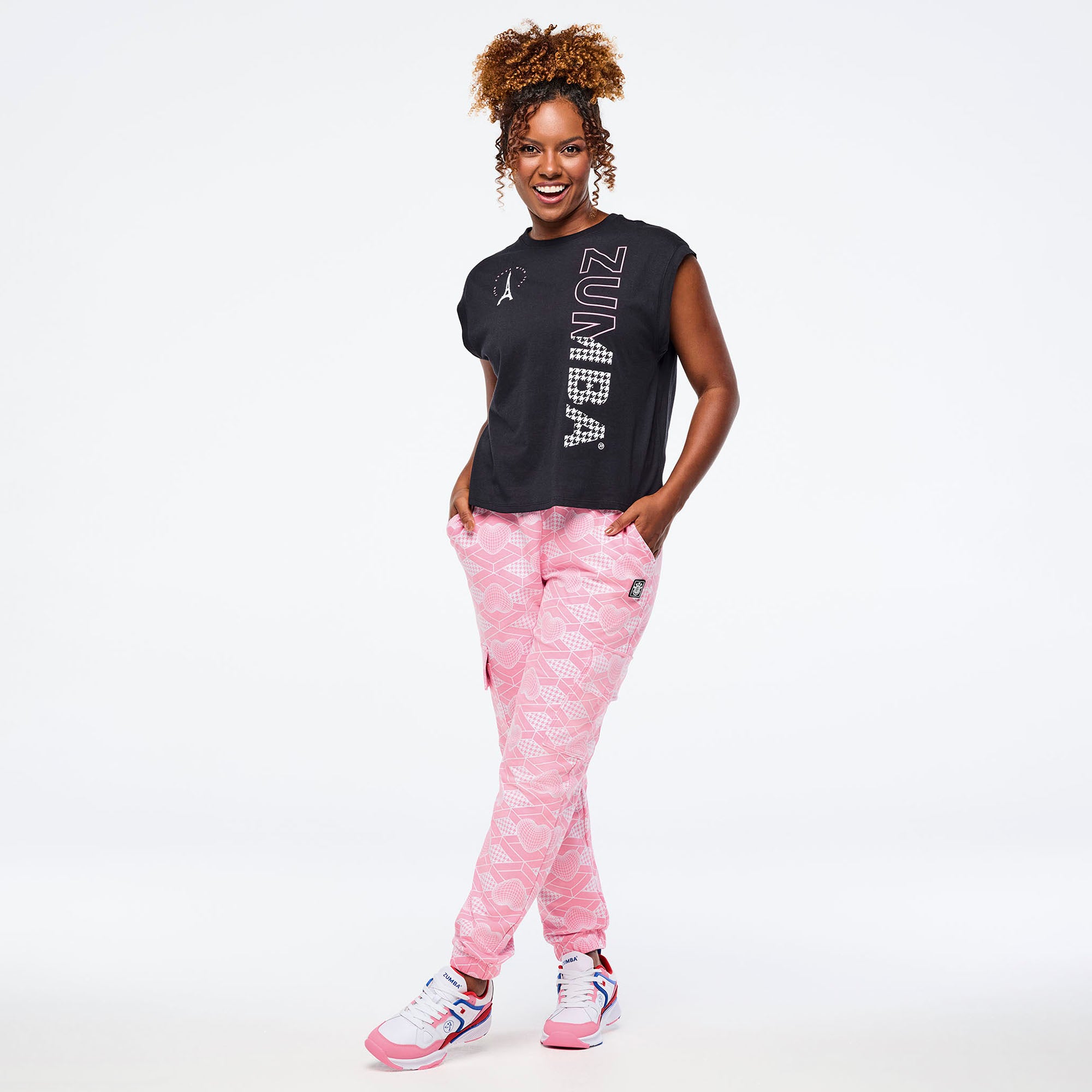 גופיית זומבה Zumba Amour Loose Tank