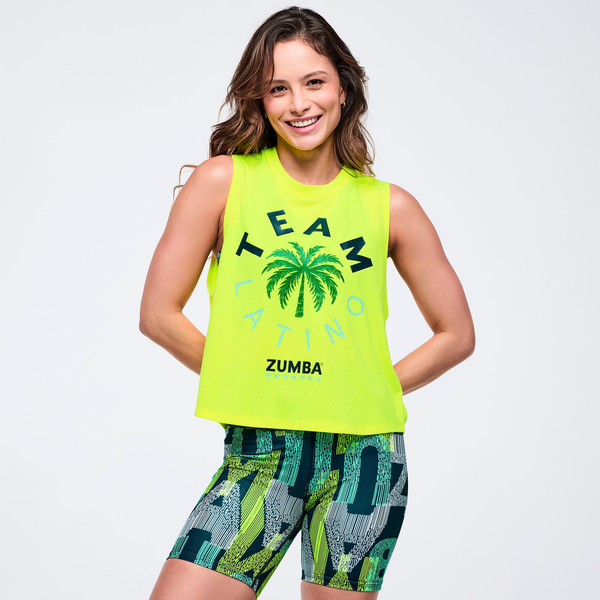 Latin Movement Loose Muscle Tank גופיית זומבה