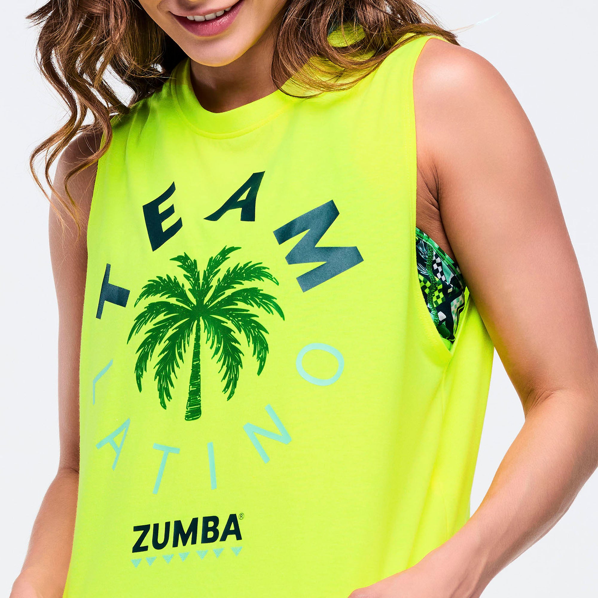 Latin Movement Loose Muscle Tank גופיית זומבה