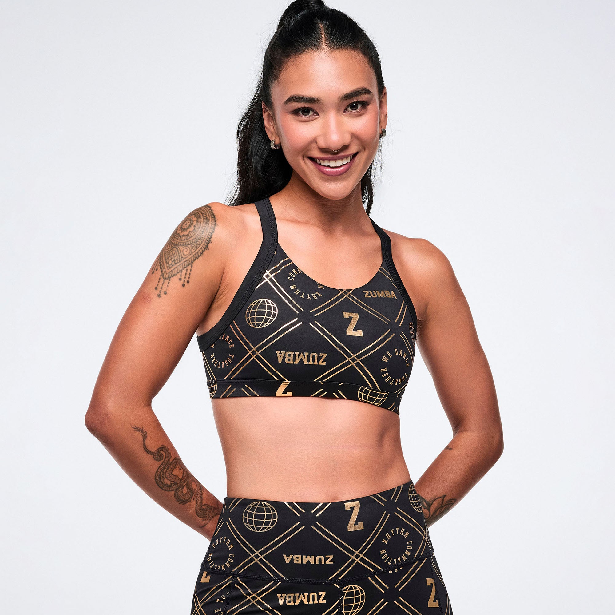 Worldwide Open Back Scoop Bra גוזיית זומבה
