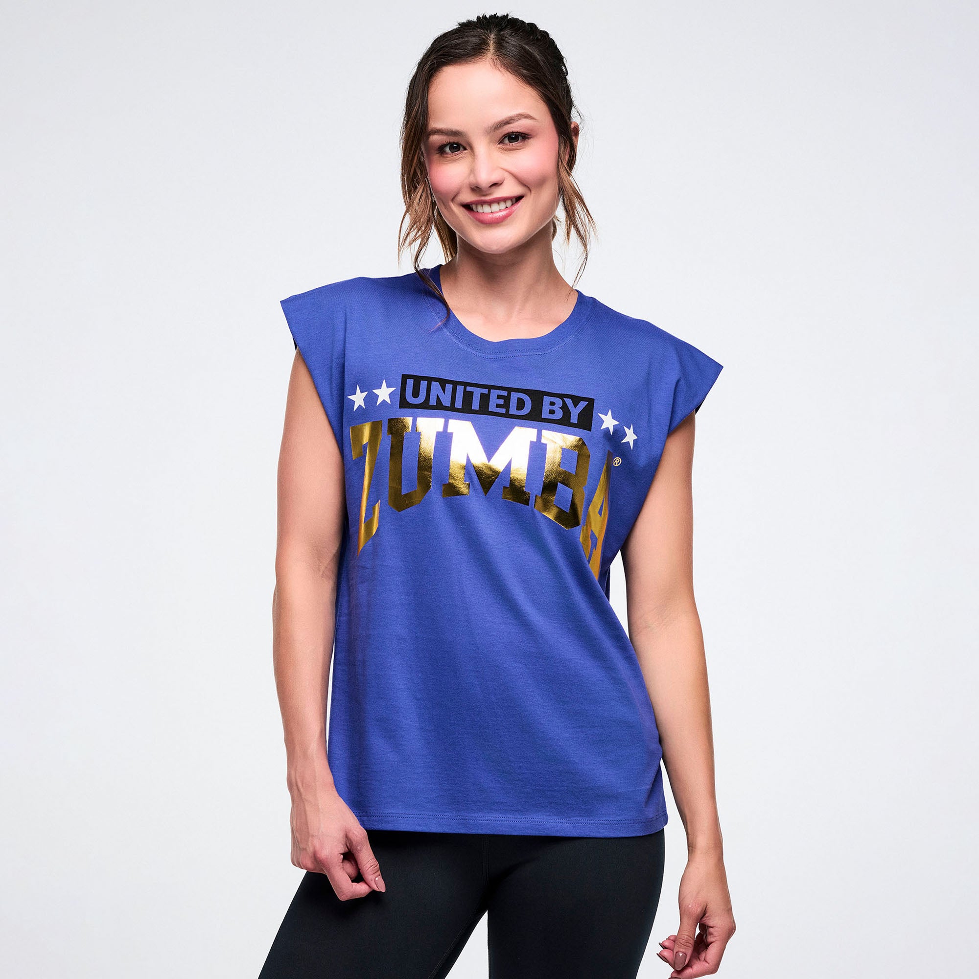 Worldwide Extended Shoulder Loose Tank גופיית זומבה