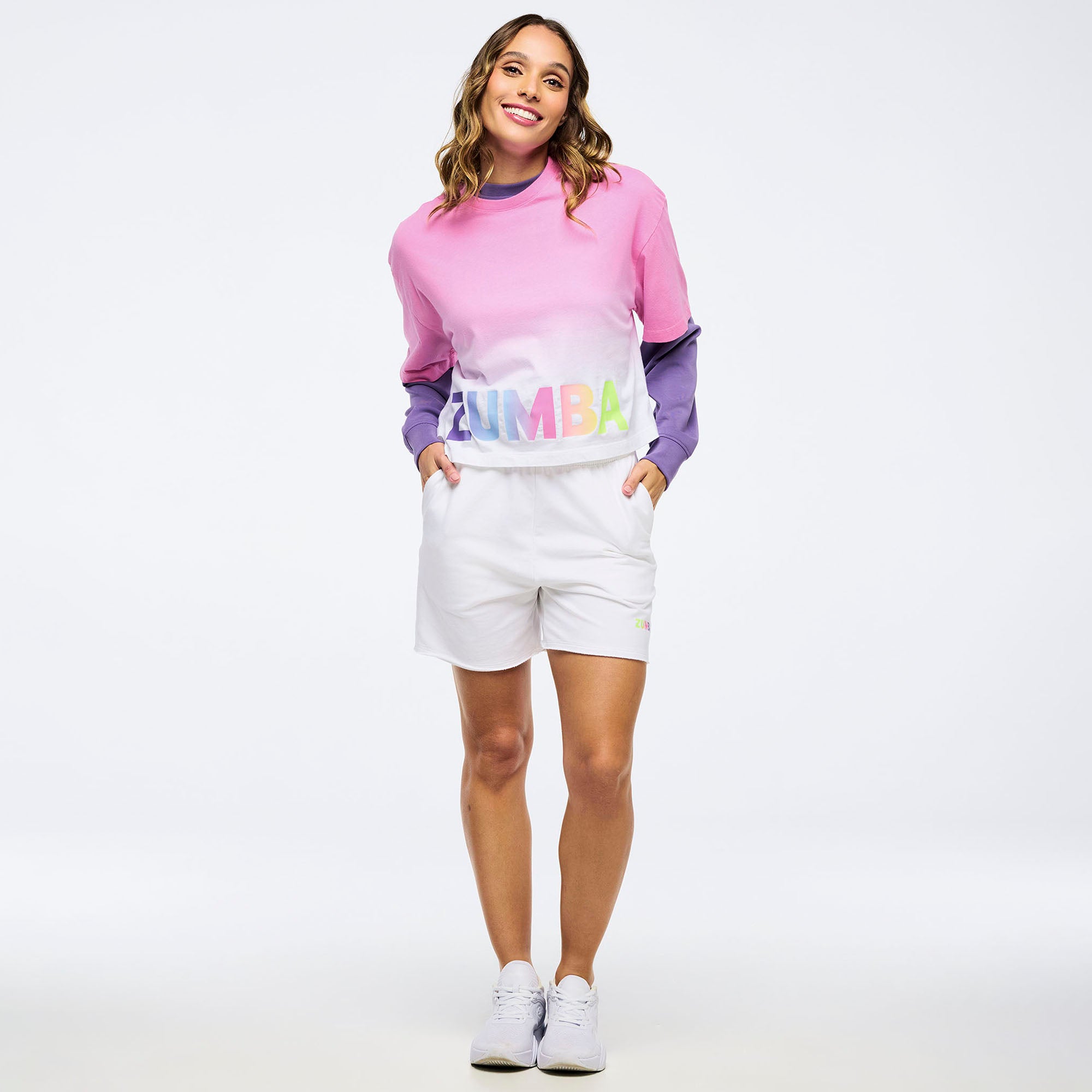 Pastel Oversized Boxy Crop Top חולצת זומבה