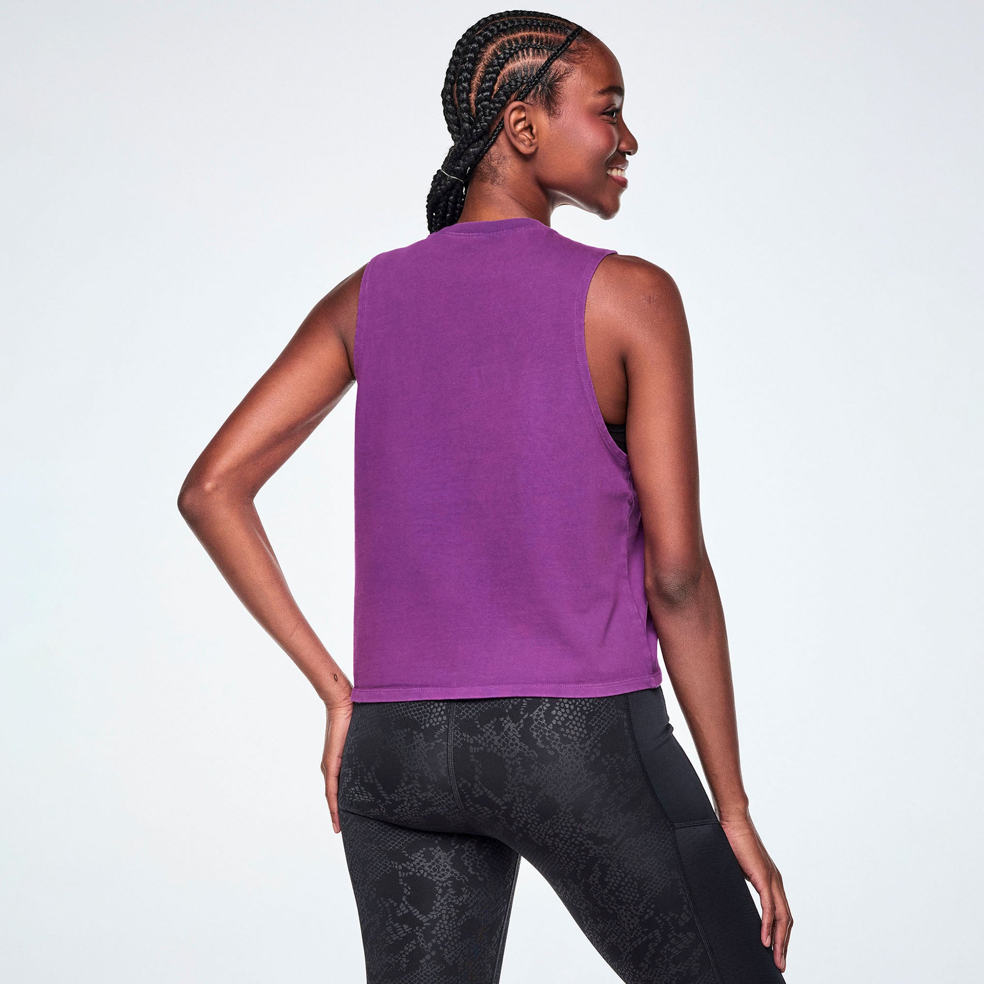 Rock ‘n’ Roll Muscle Tank With Slashes