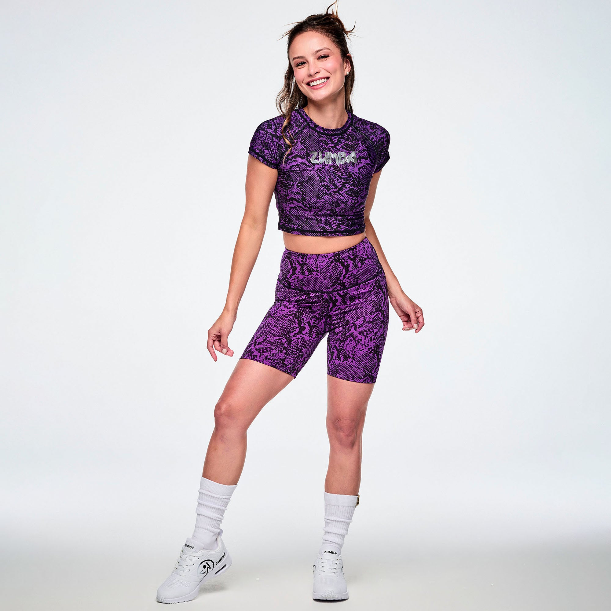 Rock ‘n’ Roll Cap Sleeve Crop Top