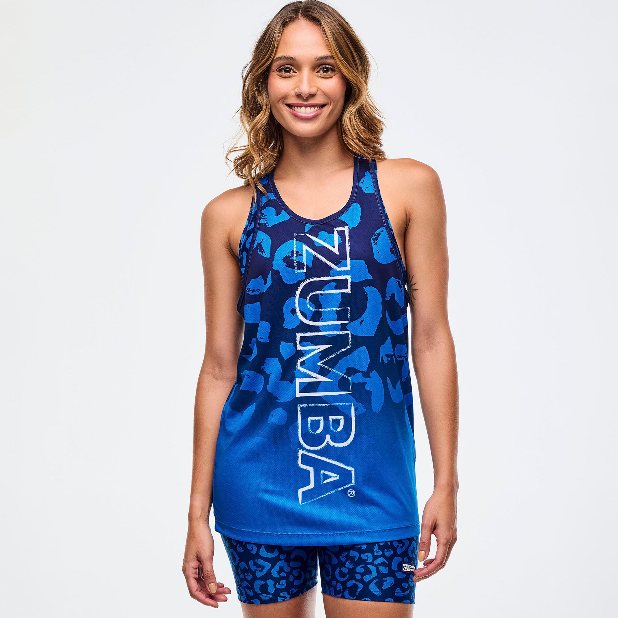 Sizzlin' Men's Racerback Muscle Tank גופית זומבה