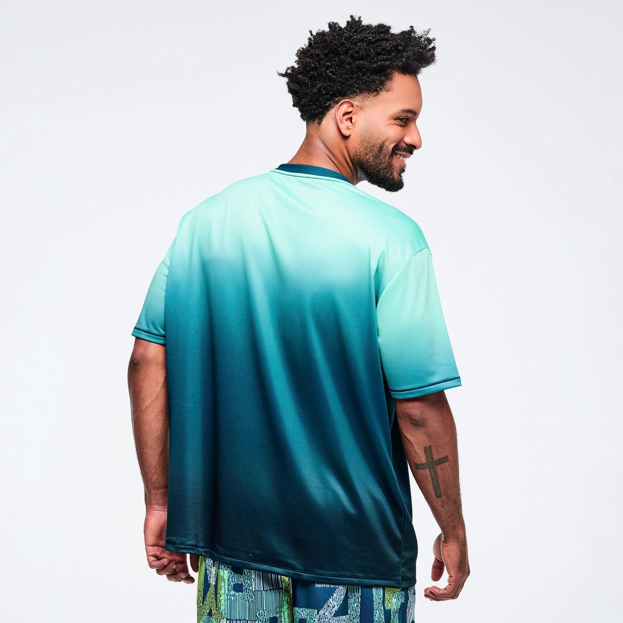 Latin Movement Men's Mesh Top גופיית זומבה