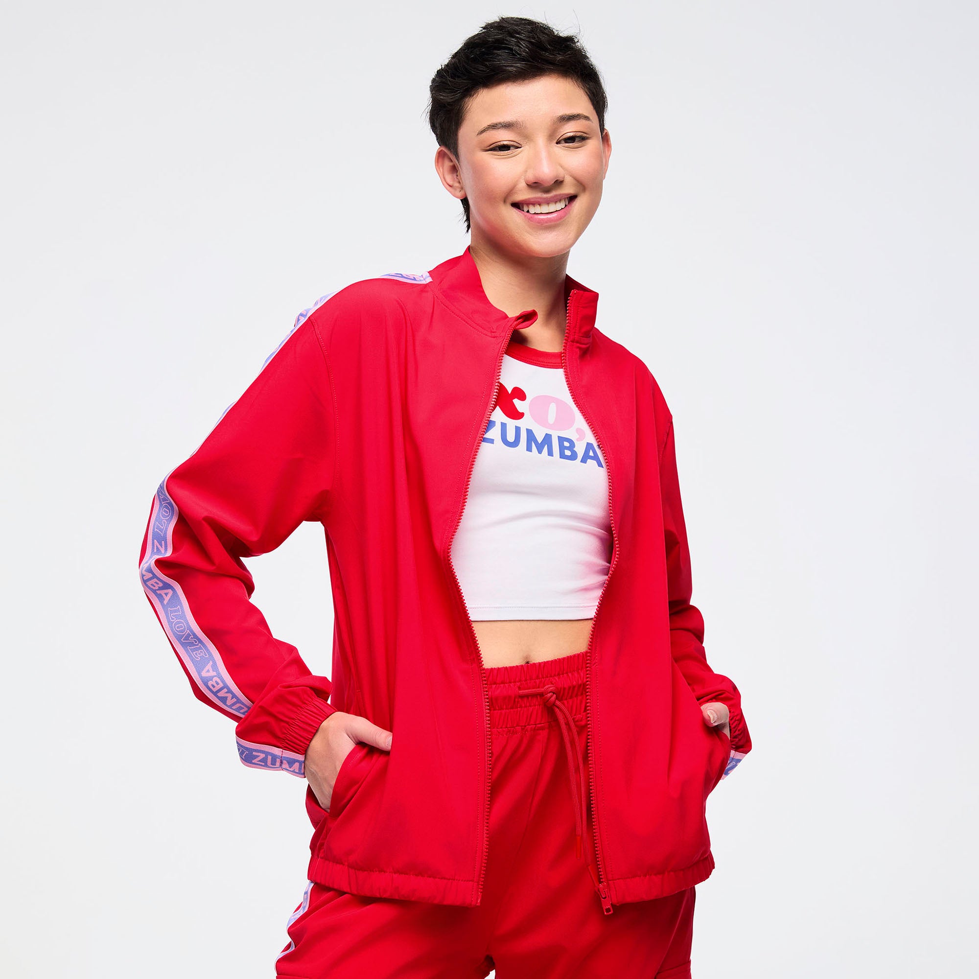 Zumba Love Woven Jacket  עליונית זומבה