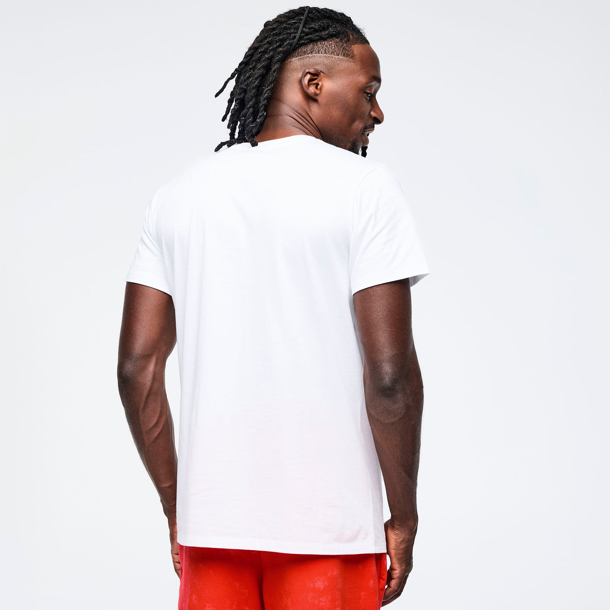 Eastern Flavor Crew Neck Tee - White/Blue