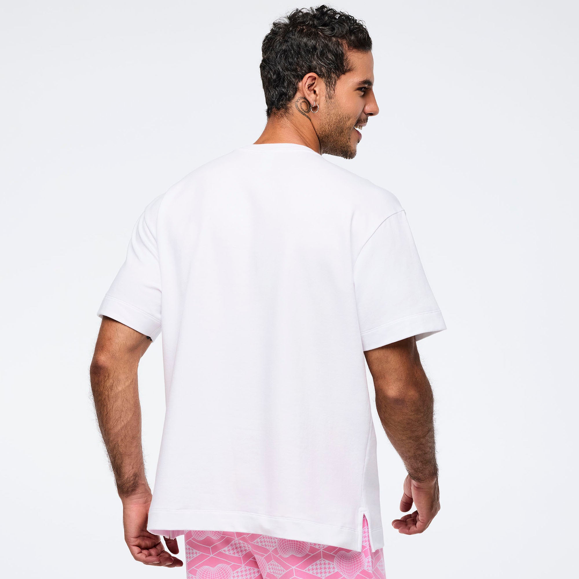 חולצת זומבה Zumba Amour Oversized Crew Neck Top