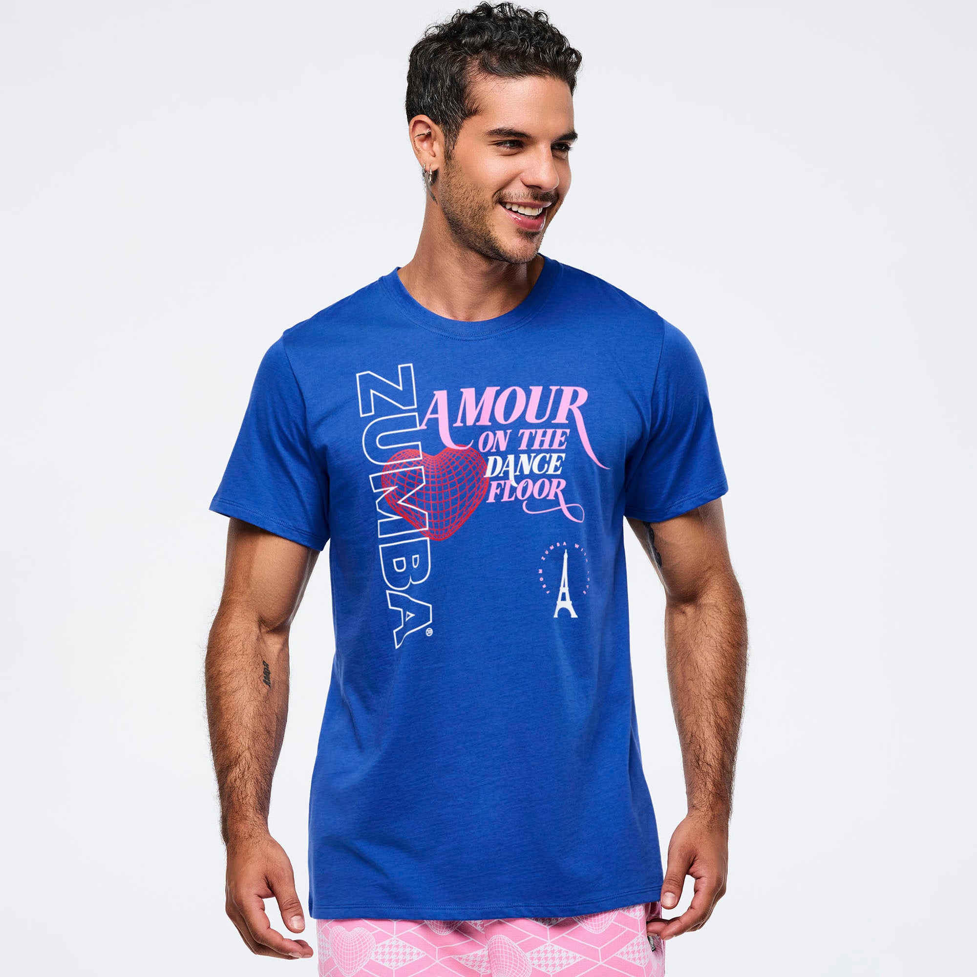 חולצת זומבה Zumba Amour Unisex Crew Neck Tee
