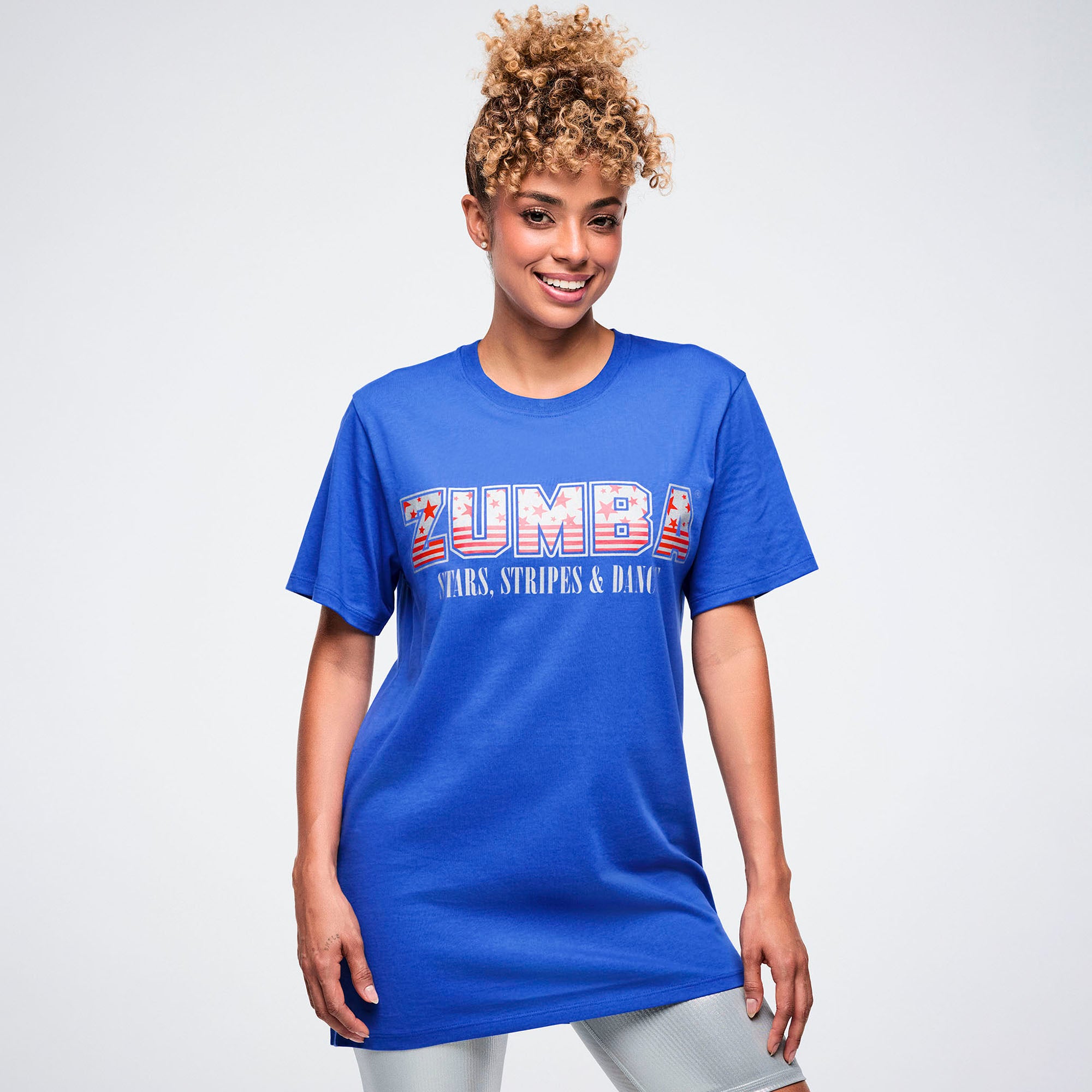 Zumba Stars And Stripes Tee
