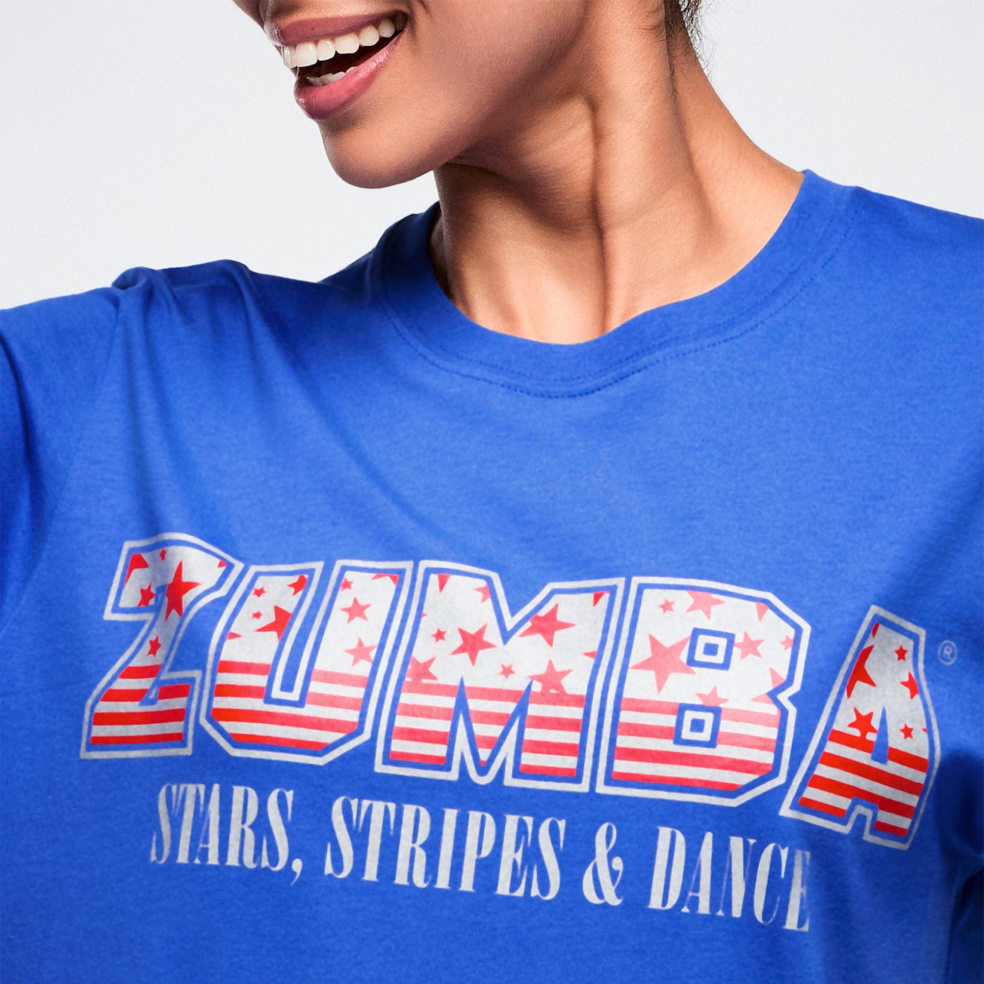 Zumba Stars And Stripes Tee