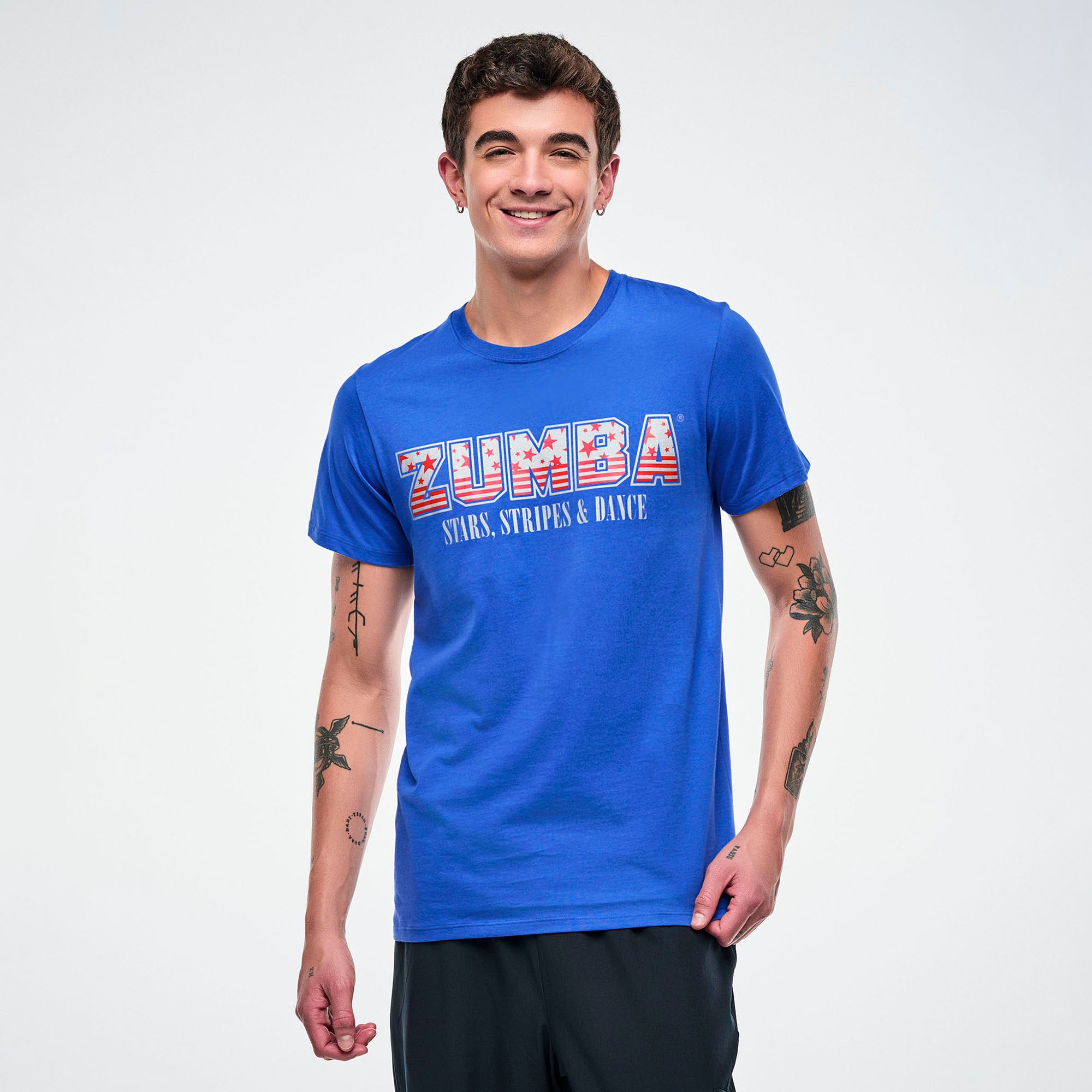Zumba Stars And Stripes Tee
